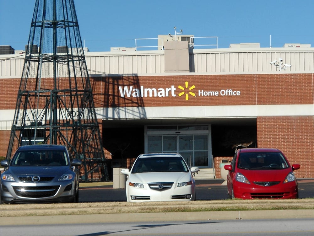 The Walmart Home Office in Bentonville, Arkansas. The corporate seat of Walmart Inc., the publicly-listed retailer underpinning the world's wealthiest family fortune at 513 billion dollars combined per Bloomberg December 2025.